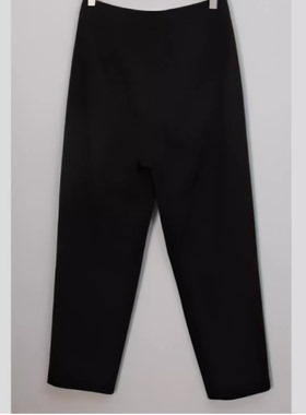 朵以2025春装新款时尚通勤气质西装裤烟管裤九分裤垂感40DC231066