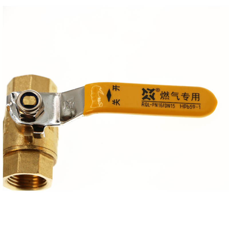 正品瑞格黄铜燃气球阀天然气煤气石油专用球阀燃气阀门4分6分1寸