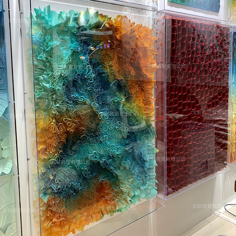 透明亚克力防尘挂画框艺术画十字绣照片装裱展示框玄关宝宝照相框