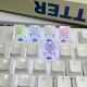 个性 饰DIY情侣礼物键帽 透光爱心键帽耐黄高透滴胶树脂机械键盘装