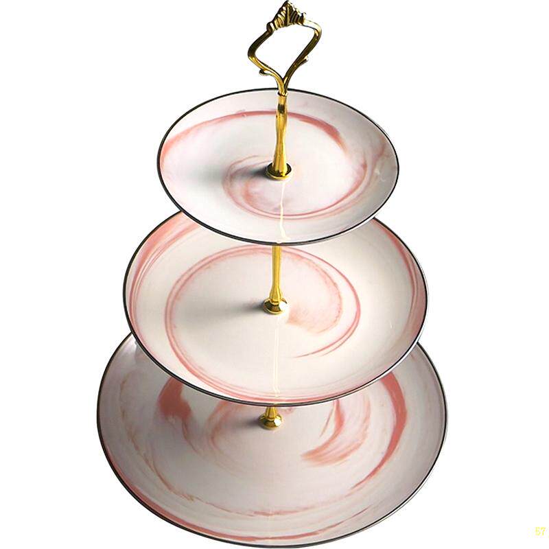 家用酒店陶瓷水果盘欧式蛋糕三层托盘家用多功能组创意套装糖果盘在类目 餐饮具, 餐具, 果盆/果盘/果篮中 - 来自Buy2taobao.com提供专业的淘宝代购服务