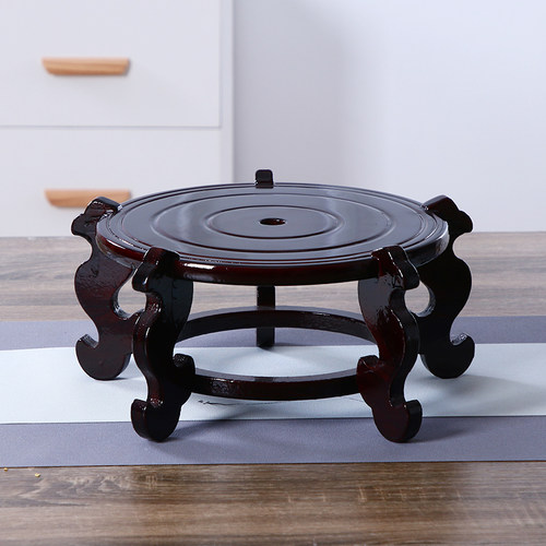 陶瓷佛像陶瓷鱼缸盆栽摆件底座