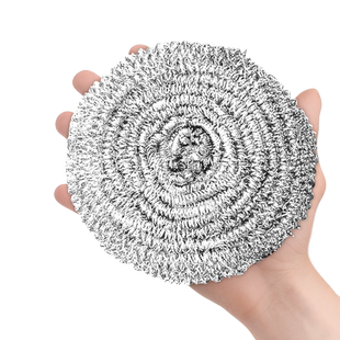 大号钢丝球不易掉丝不锈钢清洁球厨房刷锅洗碗工具家用清洗球丝球