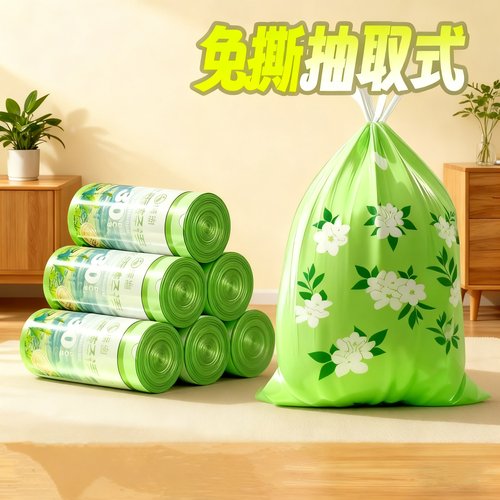 抽绳垃圾袋45x50客厅塑料袋束口