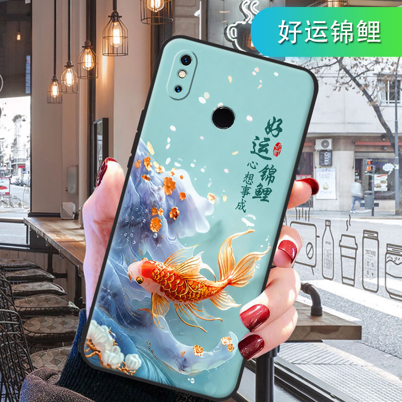 适用小米8手机壳全包边磨砂女新款MI8硅胶卡通个性男网红M1803E1A防摔软套