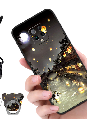 M2004J7BC手机壳磨砂全包边卡通网红男女款适用红米10XPro防摔软硅胶个性时尚外壳小米Redmi10XPro情侣潮精孔