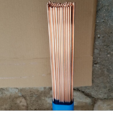 H08Mn2SiA锰硅焊丝16Mn钢490Mpa级TIG高强度氩弧焊丝1.2一米长丝