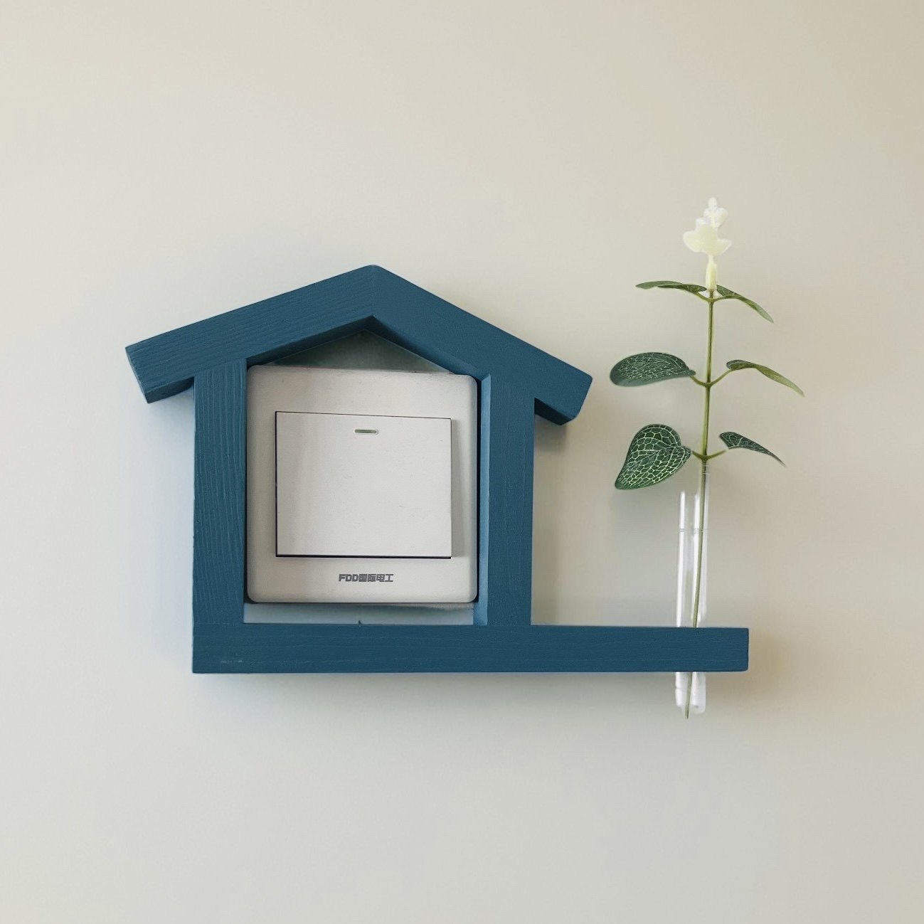 爆款插座遮挡面板木质保护套装饰新款开关贴插座贴防触电北欧创意