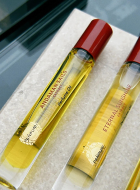 泰国panpuri香水小样小众安达曼海圣木檀香茉莉无花果一夜试香