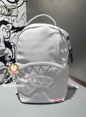 SprayGround专柜正品 鲨鱼嘴W1035723潮牌大容量男女双肩背包电脑