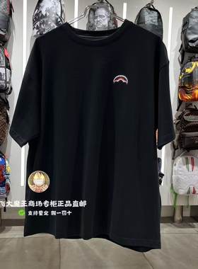 SprayGround鲨鱼嘴专柜夏款W1120253男女同款涂鸦印花短袖T恤