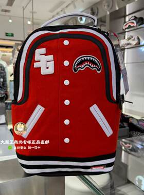 SprayGround鲨鱼嘴专柜25新款W1145802男女时尚潮流双肩背包
