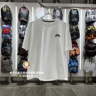 SprayGround鯊魚嘴專柜正品 W1120237男女款 字母印花圓領短袖 夏款