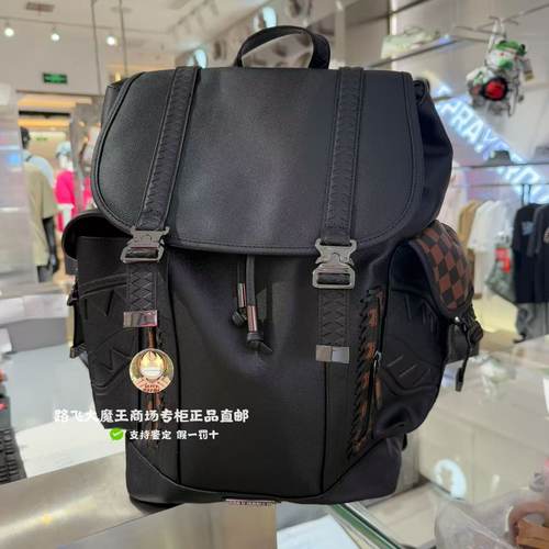 SprayGround鲨鱼嘴专柜正品25新款W1135705男女简约休闲双肩背包