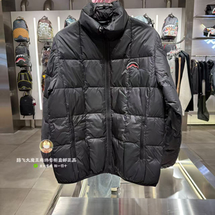 SprayGround鲨鱼嘴专柜正品25新款W1141322男女款休闲立领羽绒服
