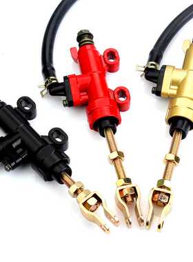 东威电动三轮车刹车片配件碟刹泵刹车盘四轮电动车上泵盘油刹泵尾