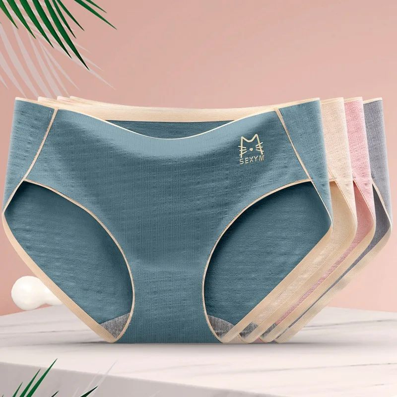 Sexy Underwear Women Cotton Ropa Mujer Antibacterial Seamles图片