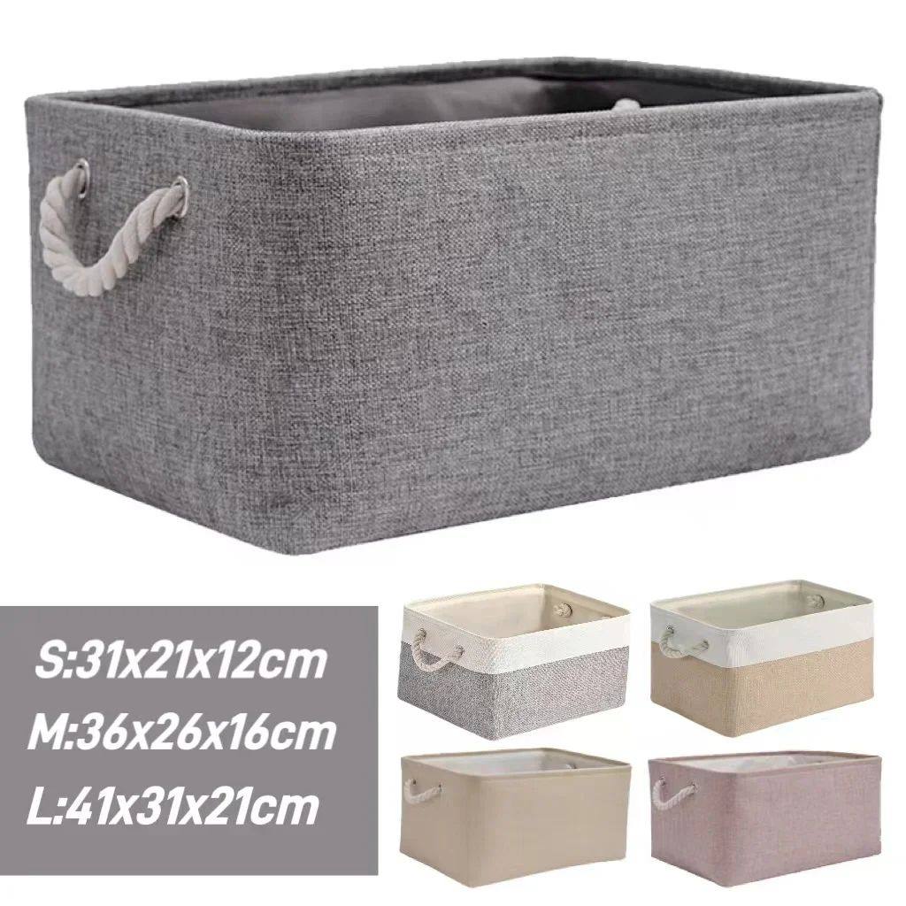 Sundries Storage Basket Cabinet Storage Box Laundry Basket f