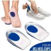 Gel Insoles Women Men Silicone Spurs Heel Pair Pain Relief