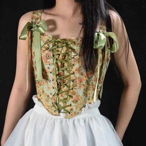 Lolita Tanks Corset Sexy Slimming Bandage Shapewear Women Ev