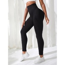 Women Pants Gym Yoga Seamless Sports Clothes Stretchy High W