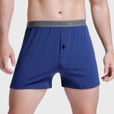 3Pcs Men's Underwear Loose Home Shorts Summer Boxer Briefs T
