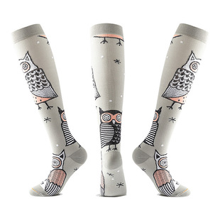 Multi-color Compression Socks Long Golfs Tube Socks Women Me