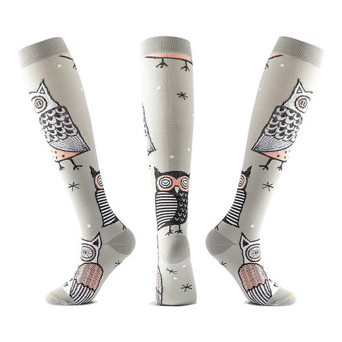 Multi-color Compression Socks Long Golfs Tube Socks Women Me
