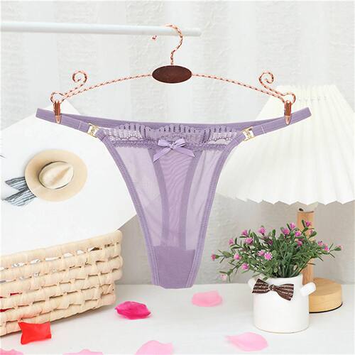 Womens Sexy Panties Seamless Low Waist Ultra Thin See Throug