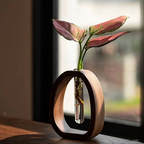 Solid Wood Flower Utensil Creative Flower Arrangement Simple