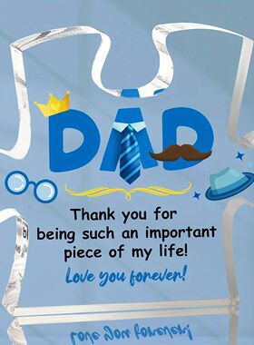 1pc,Dad Gifts for Dad Acrylic Puzzle Plaque with Sayings, Gi