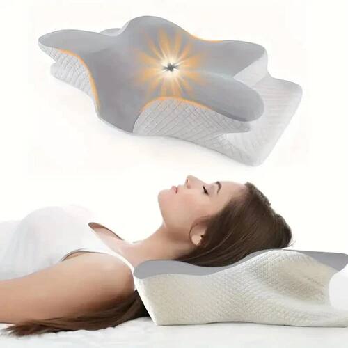Memory Foam Pillows Butterfly Shaped Relaxing Cervical Slow