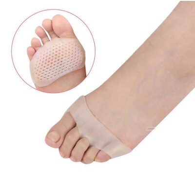 1pair Gel Forefoot Metatarsal Pad Silicon High Heel Othotics
