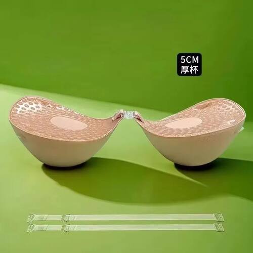 5cm Thick Breathable Adhesive Bra Silicone Nipple Tape Front