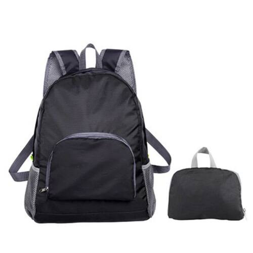 Unisex Foldable Backpack Travel Bag Lightweight Shoulder Bac