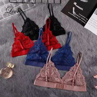 New Summer Sexy Bra for Woman Lace Thin Underwear Female Tra