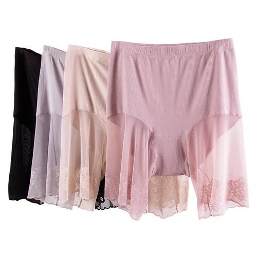 Large Size Shorts Under skirt Sexy Lace Anti chafing thigh s