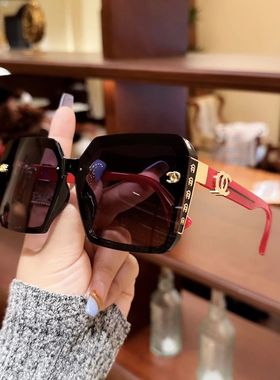Oversized Sunglasses Women UV400 Sun Glasses Vintage Square