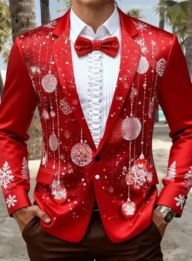 11 colors Christmas men's Christmas clothing suit tie print