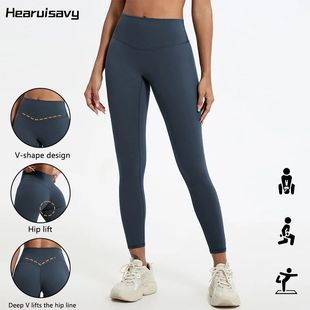 Fabrics High Waist Hearuisavy Quick Soft Leggings Dry Super