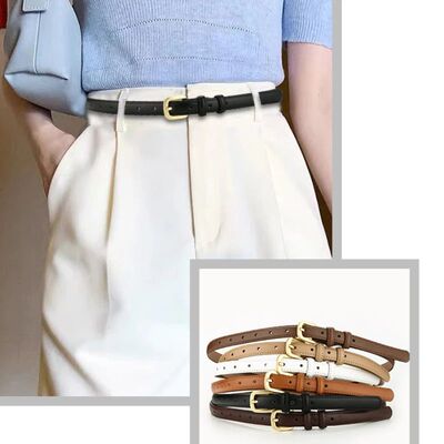 Belt Women's Genuine LeatherVersatile Belt Women's Decorativ