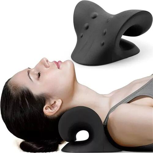 Neck And Shoulder Relaxer Cervical Chiropractic Traction Dev