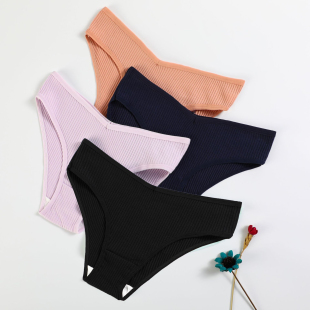 12PC Women's Cotton Panties Underwear Seamless Comfort Panty