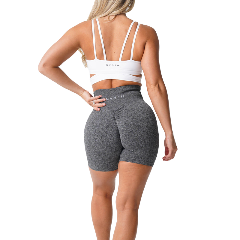 Scrunch Seamless Shorts Spandex Shorts Woman Fitness Elastic