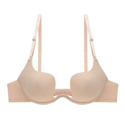 Women Low Cut Sexy Bra Ladies Push Up Bra Backless Invisible