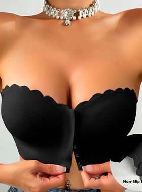 Front button underwear bra no underwire smooth breathable co
