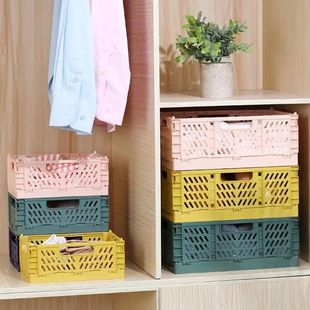 Wardrobe Basket Organizer Box Bathr Foldable Kitchen Storage