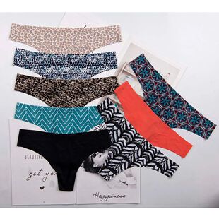 Cotton Women's Panties thongs Underwear Women Lace Soft Brie