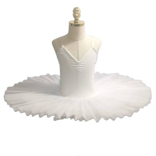 White Ballet Tutu Skirt Swan Lake Ballet Dress Children's Pe