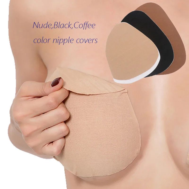 Invisible Bras Women Adhesive Strapless Push Up Nipple Cover